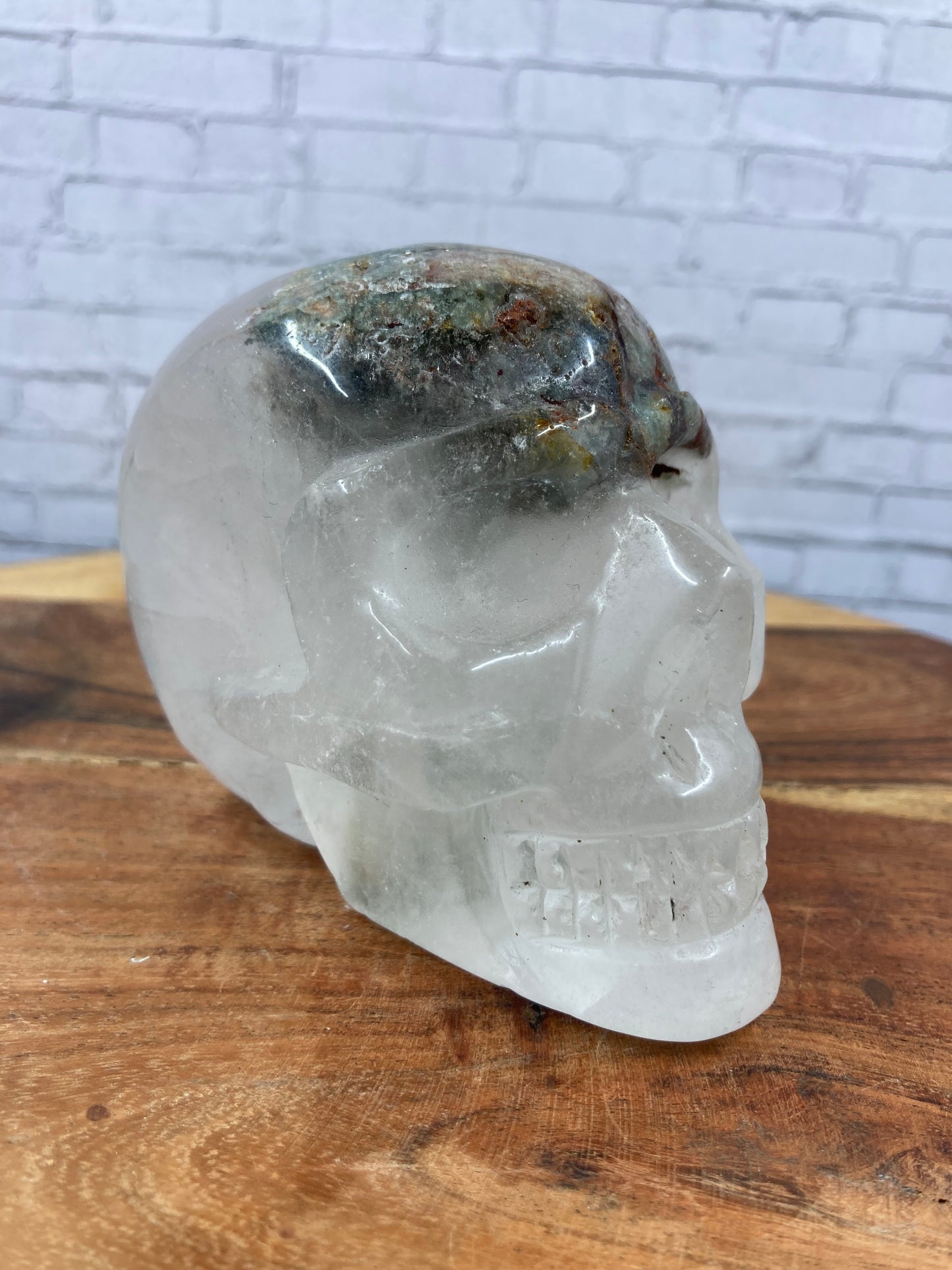 Garden Quartz Skull