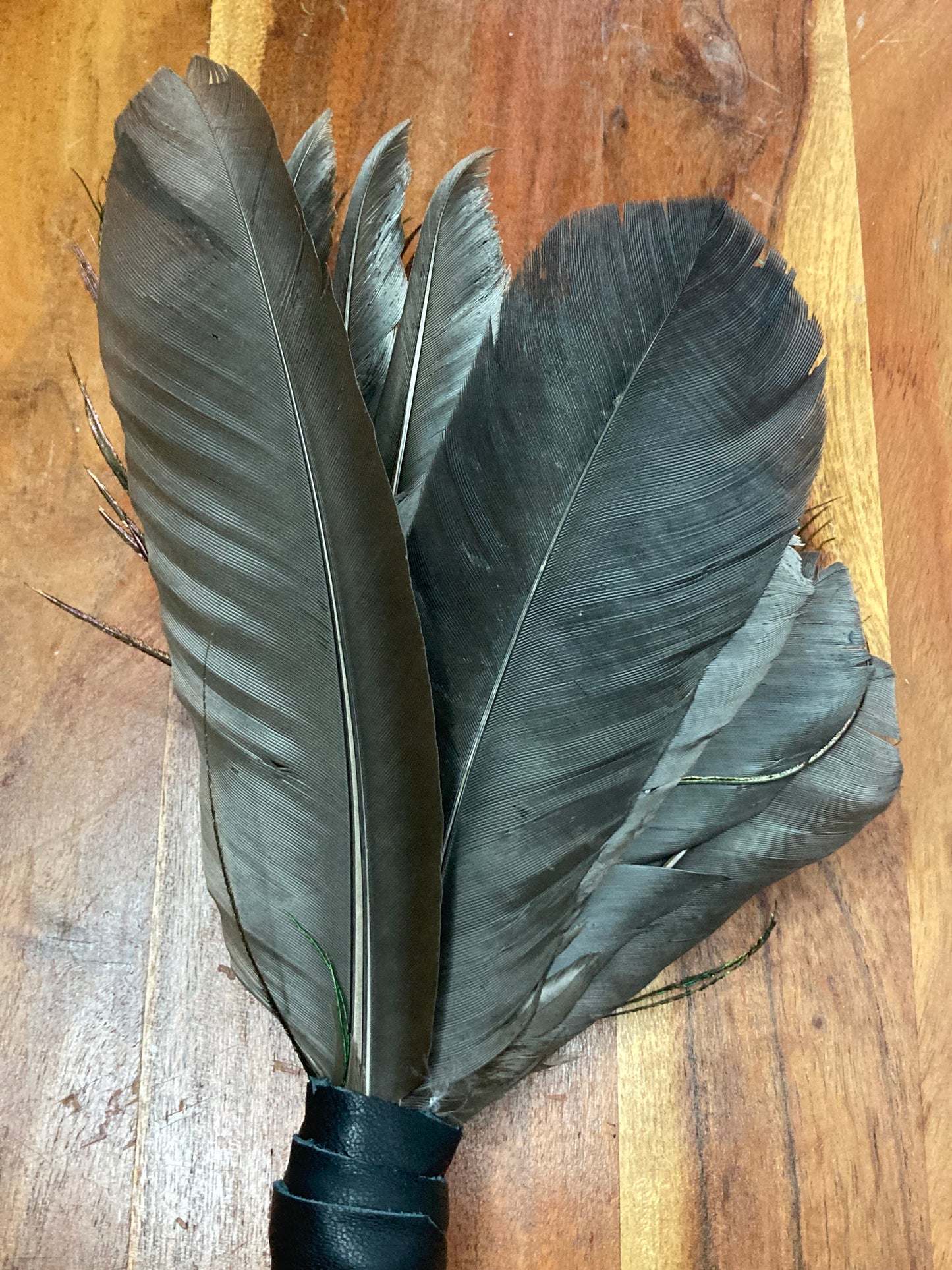 Peacock Smudging Fan