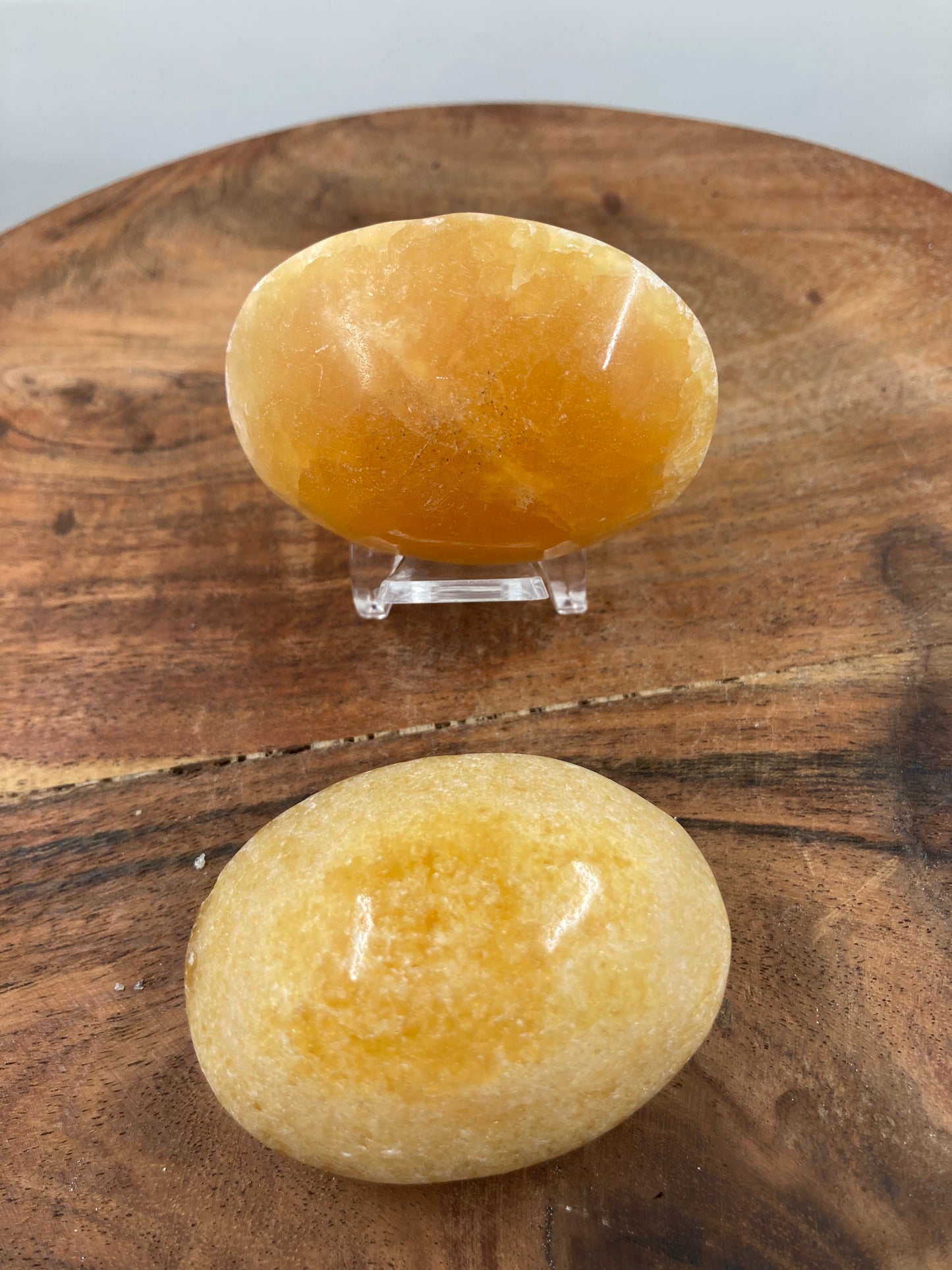 Orange Calcite Palmstones