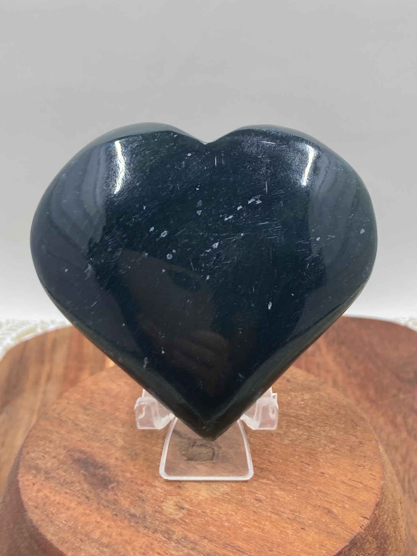 Nephrite Jade Heart