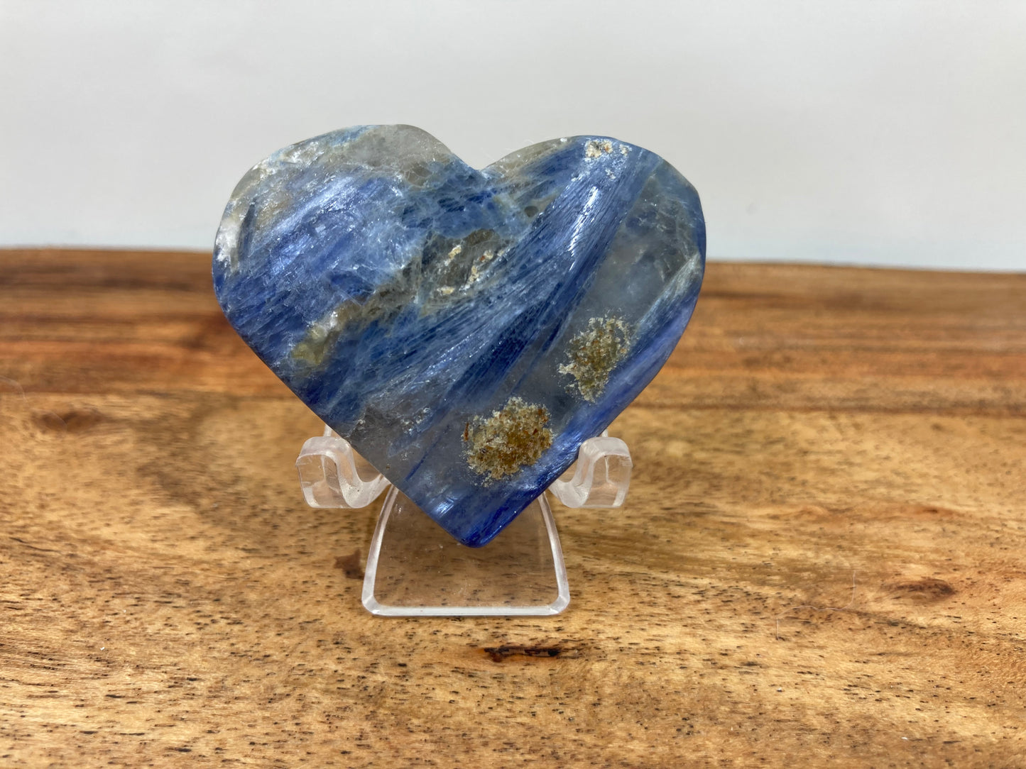 Blue Kyanite Heart