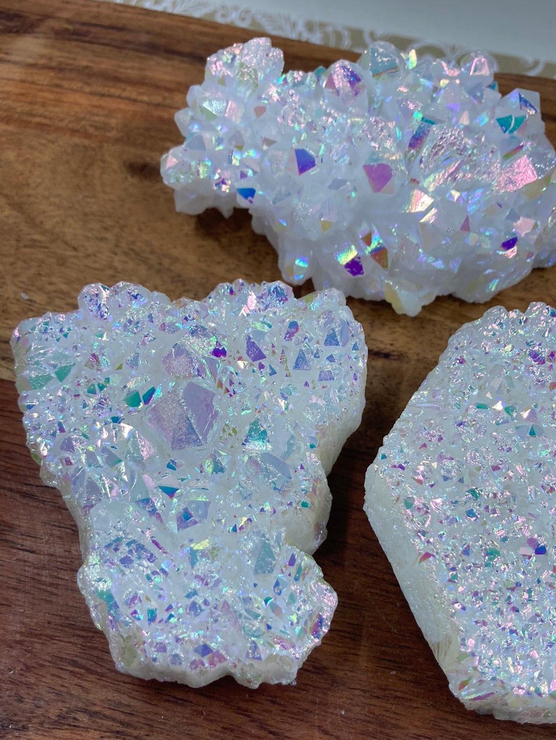 Angel Aura Quartz Cluster