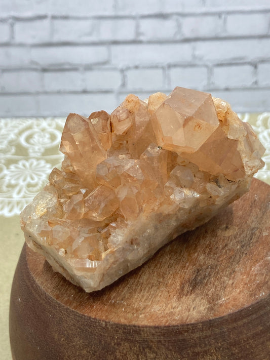 Tangerine Quartz Cluster