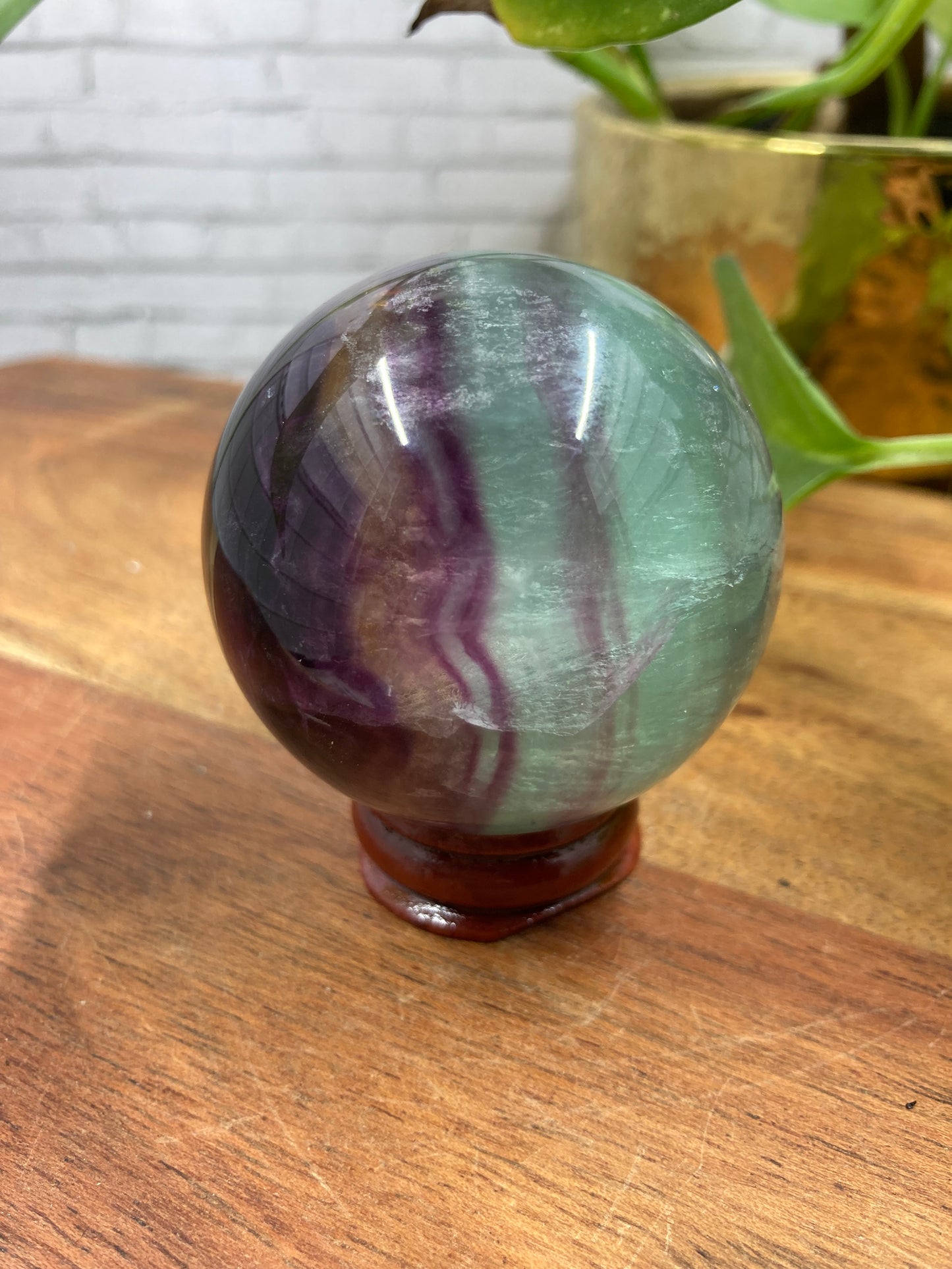 Rainbow Fluorite Star