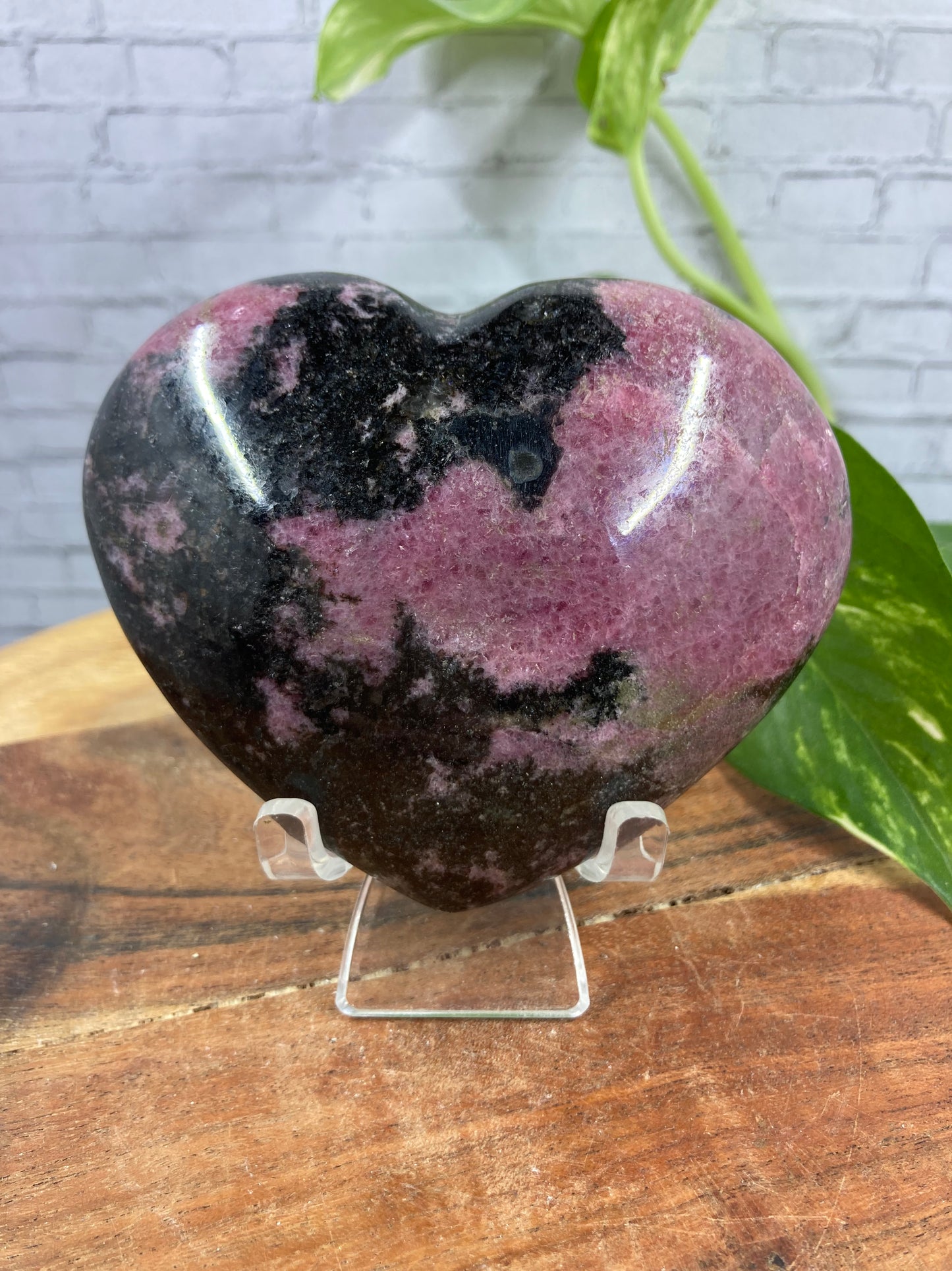 Rhodonite Heart