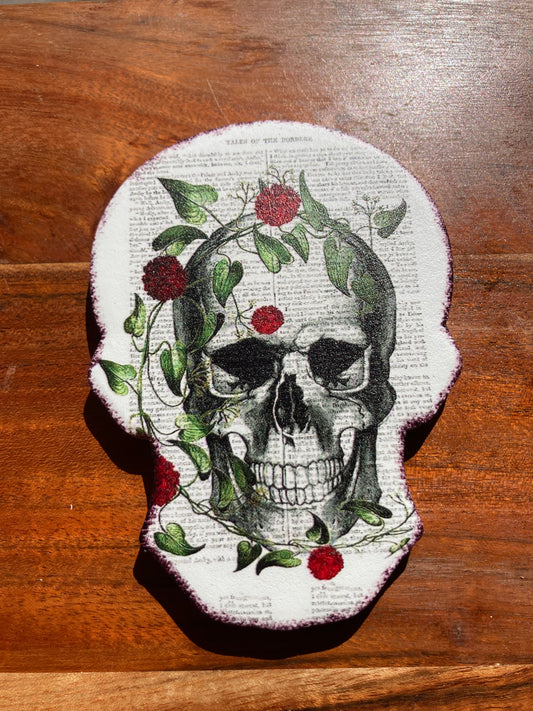 Skull & Flower Coasters