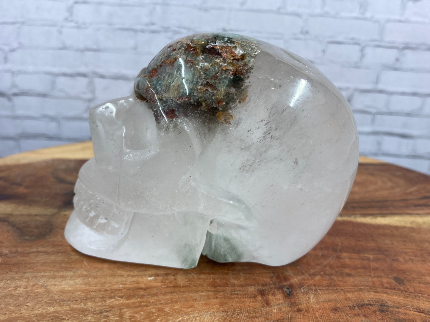 Garden Quartz Skull