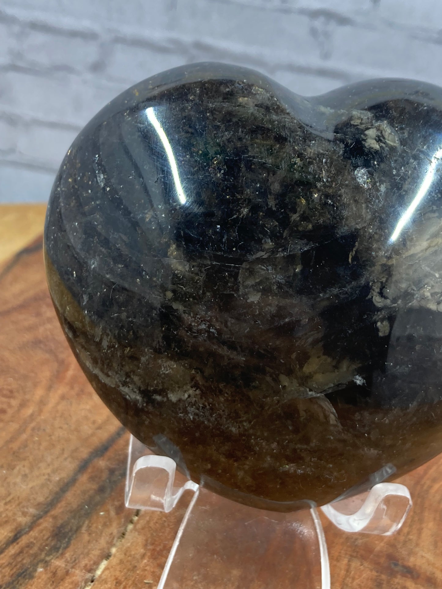 Smokey Quartz Heart