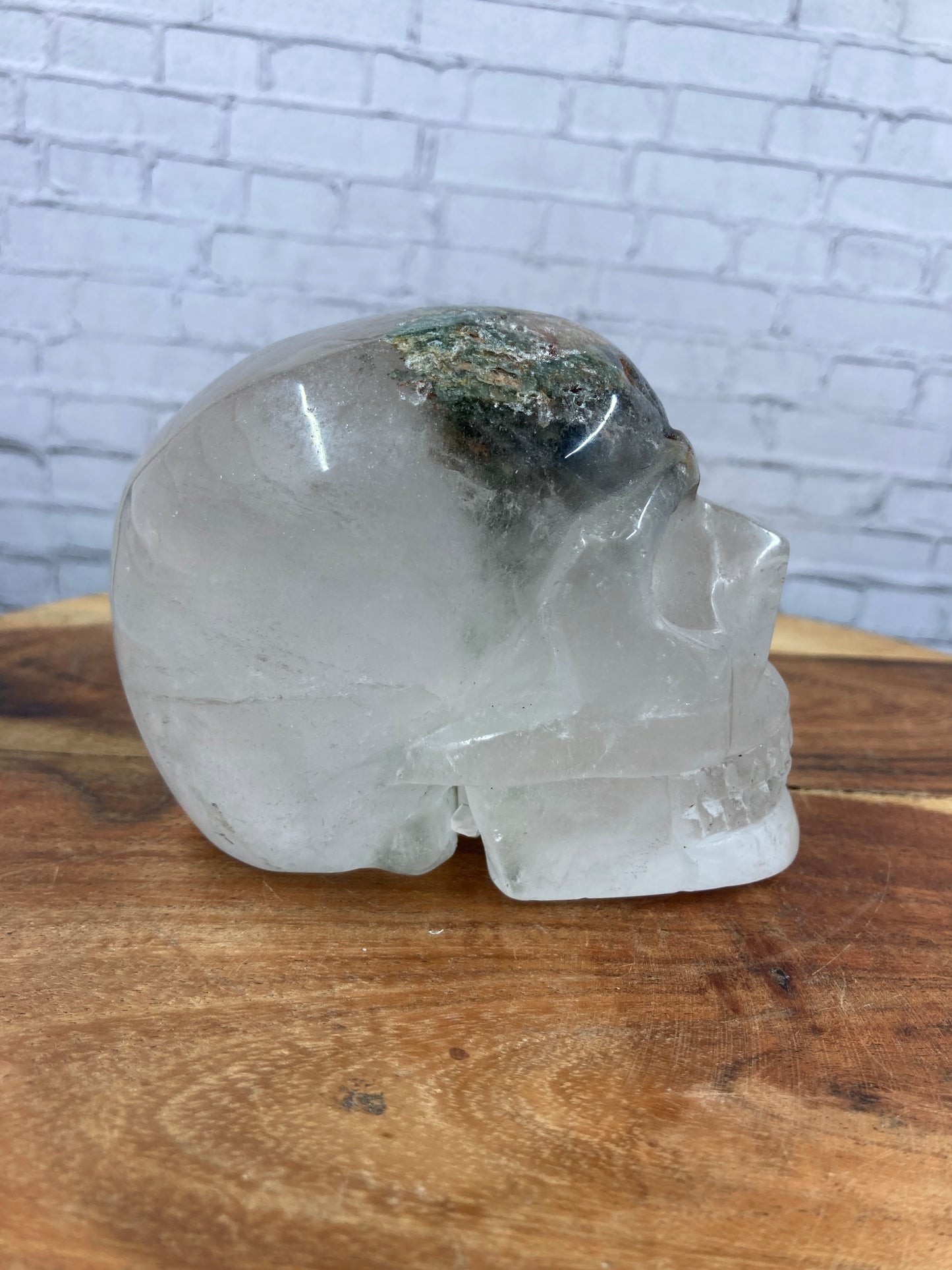 Garden Quartz Skull