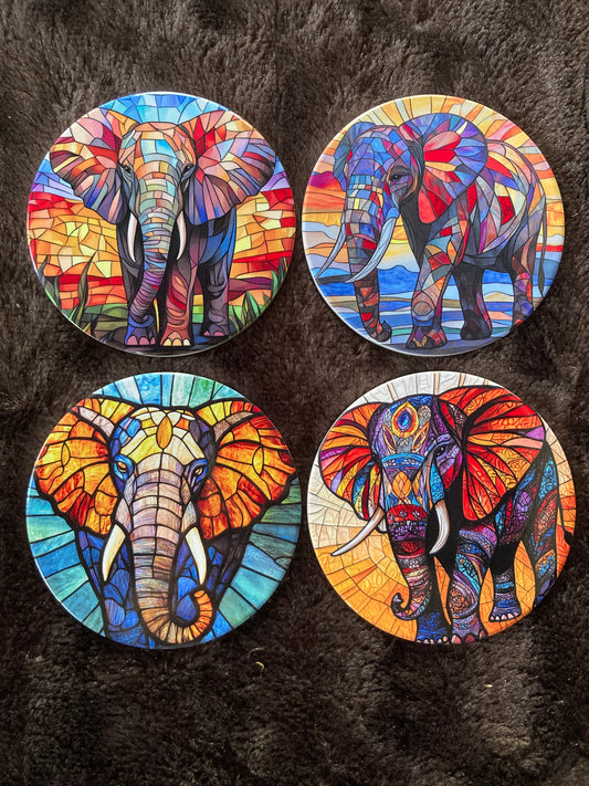 Elephant Coasters
