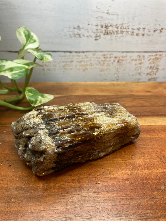 Amber Dogtooth Calcite