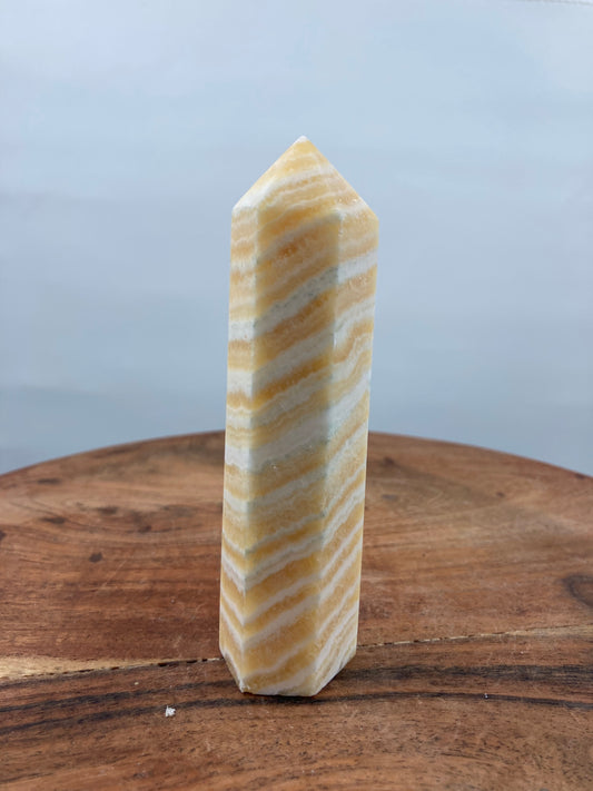 Orange Calcite Tower