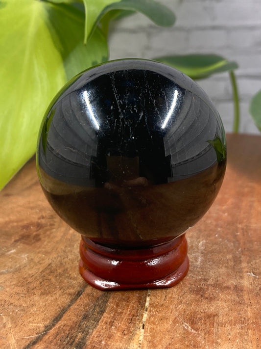 Hematite in Matrix Sphere