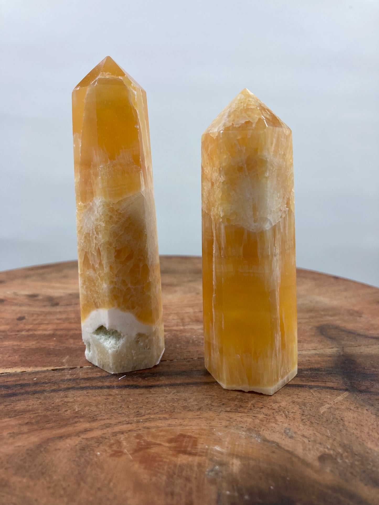 Orange Calcite Tower