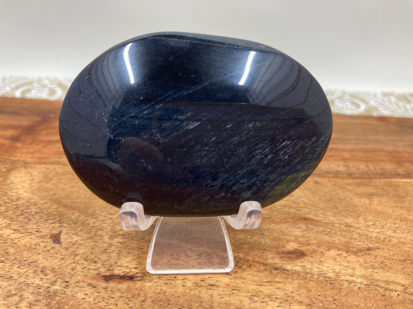 Blue Tigers Eye Palmstones