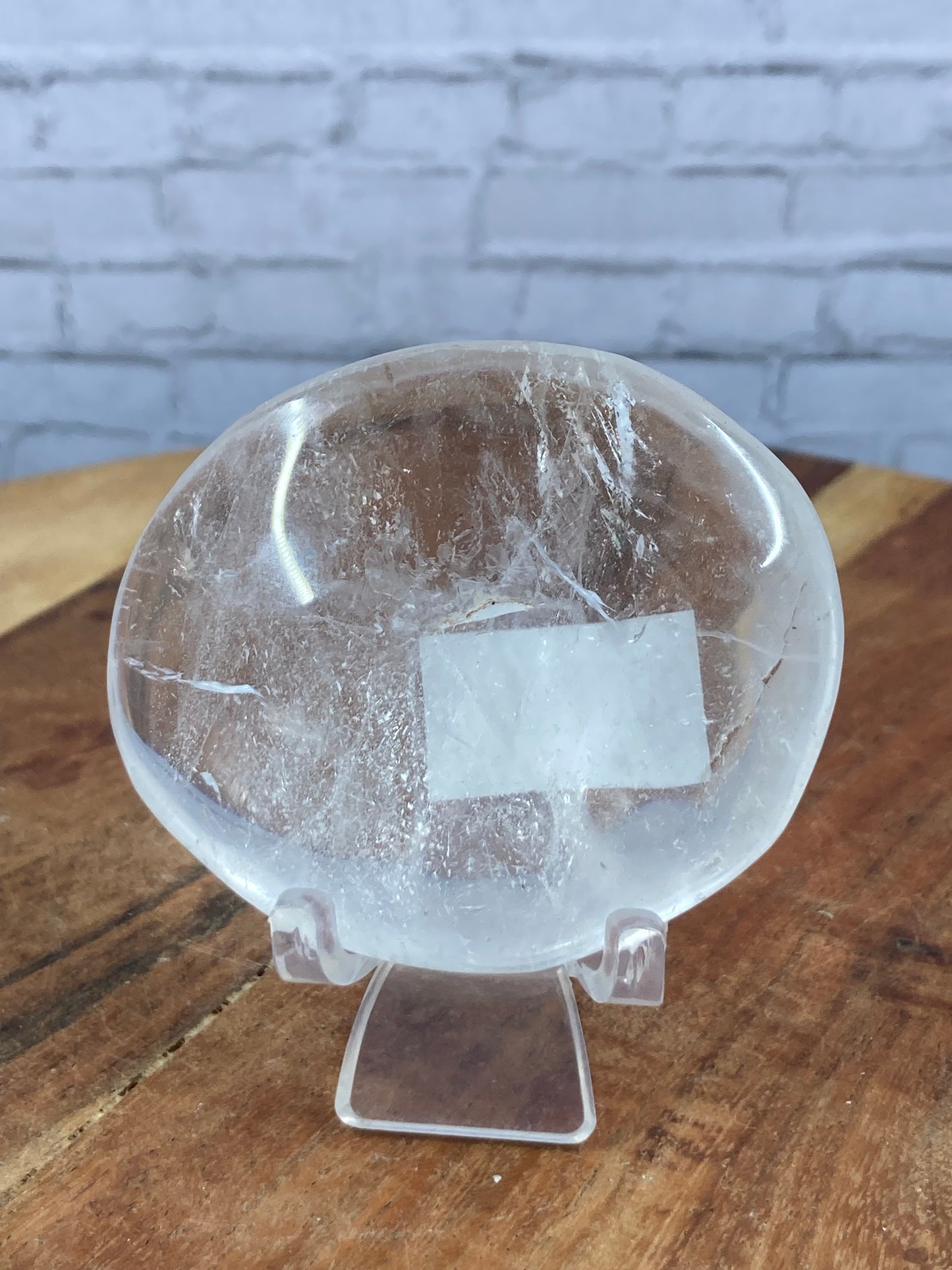 Clear Quartz Palmstone