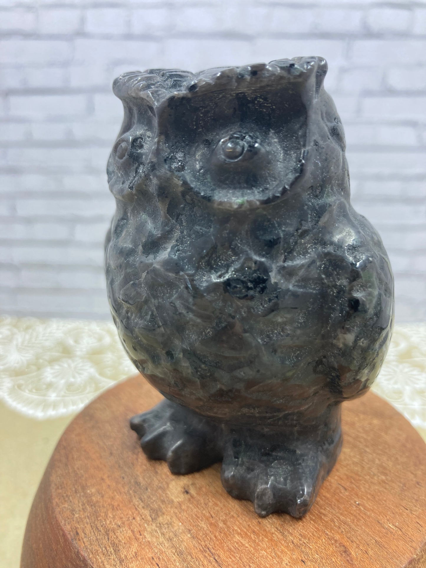 Larvikite Owl