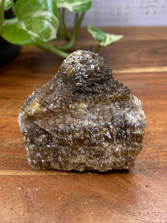 Amber Dogtooth Calcite