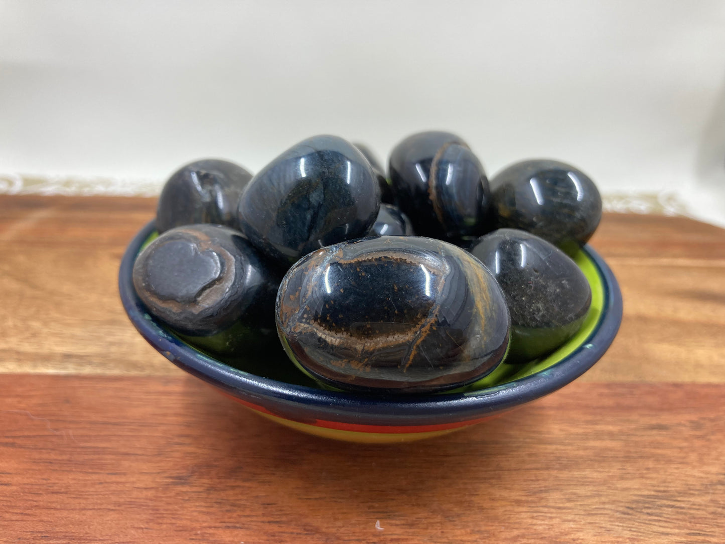 Blue Tigers Eye Tumbles