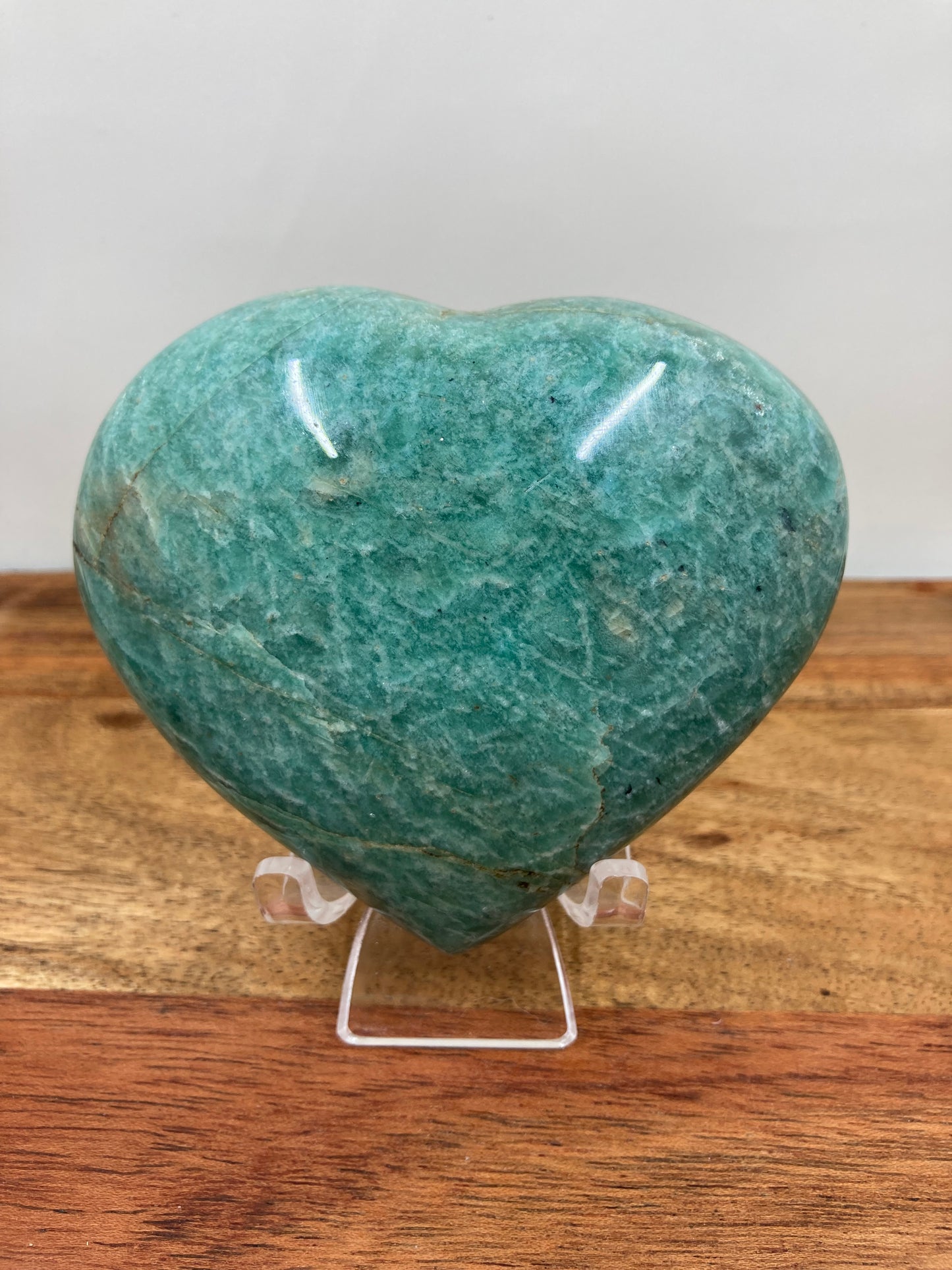 Amazonite Heart