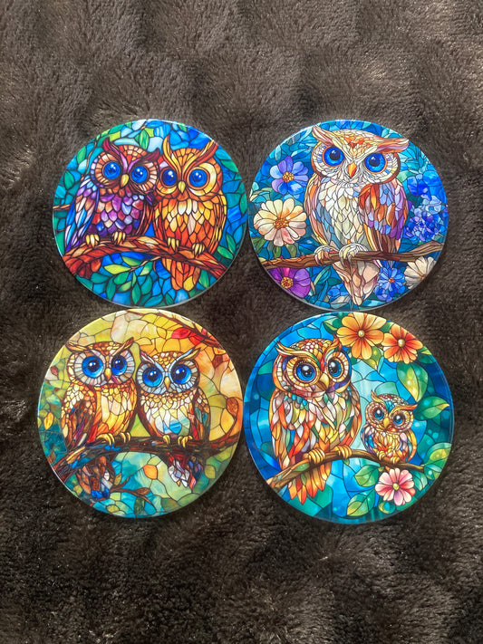 Owl Coasters