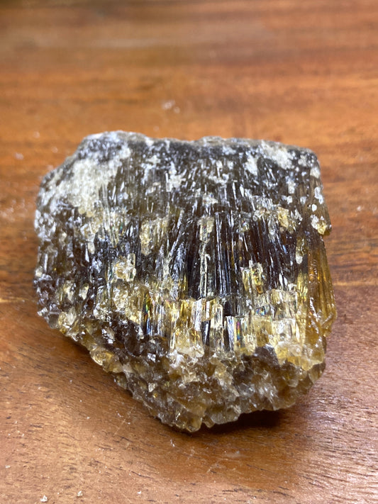 Amber Dogtooth Calcite