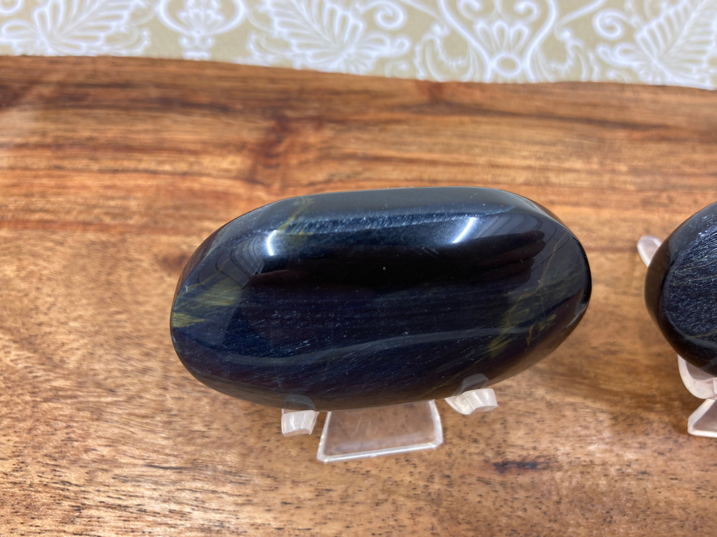 Blue Tigers Eye Palmstones