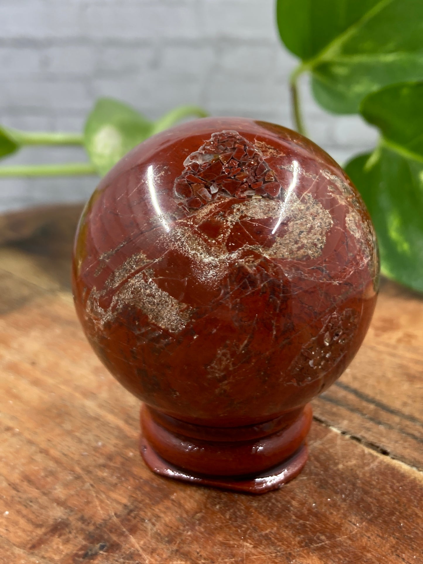 Red Jasper Sphere