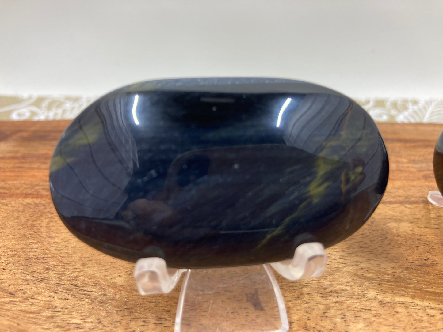 Blue Tigers Eye Palmstones