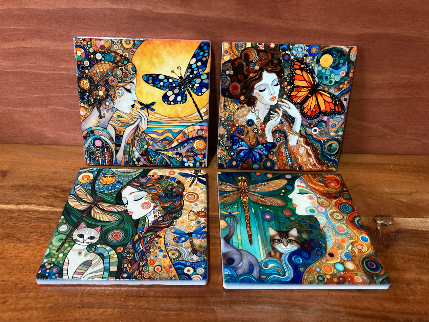 Woman Transformation Coasters