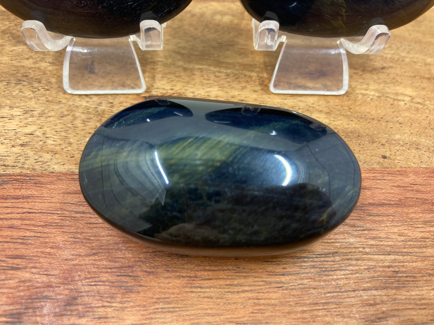 Blue Tigers Eye Palmstones