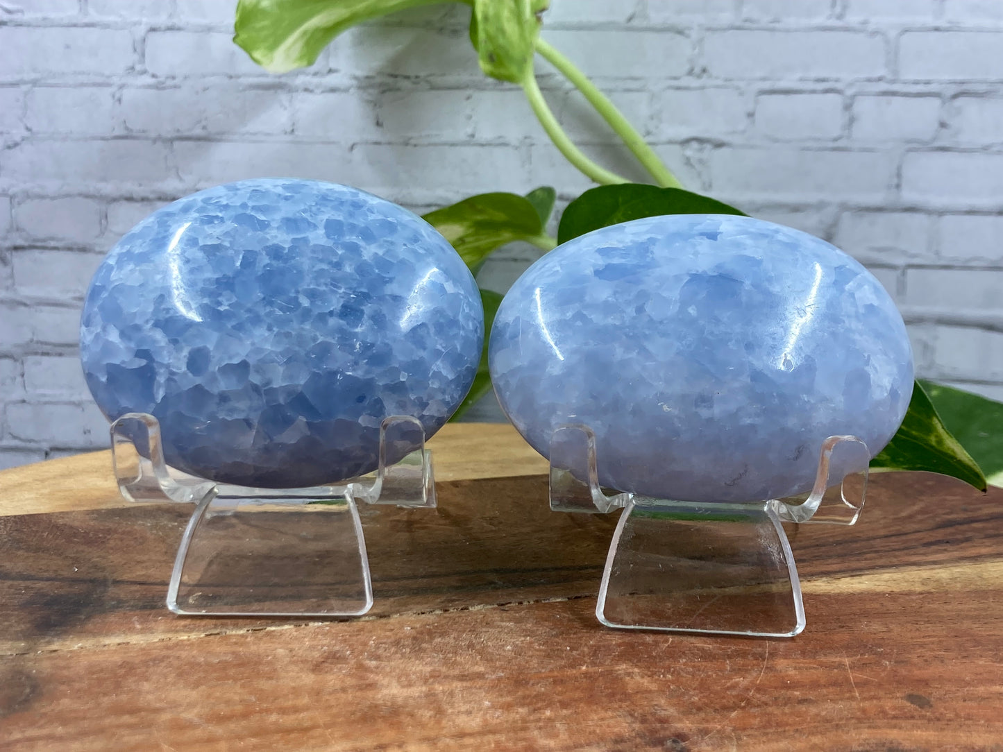 Blue Calcite Palmstone