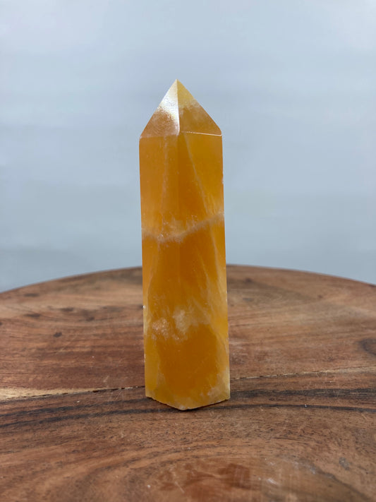 Orange Calcite Tower