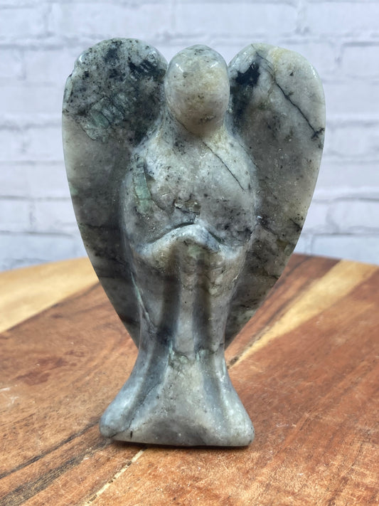 Moss Agate Angel