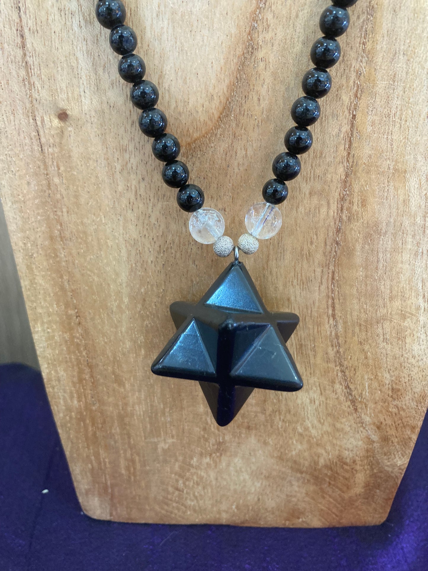 Shungite Merkaba Necklace