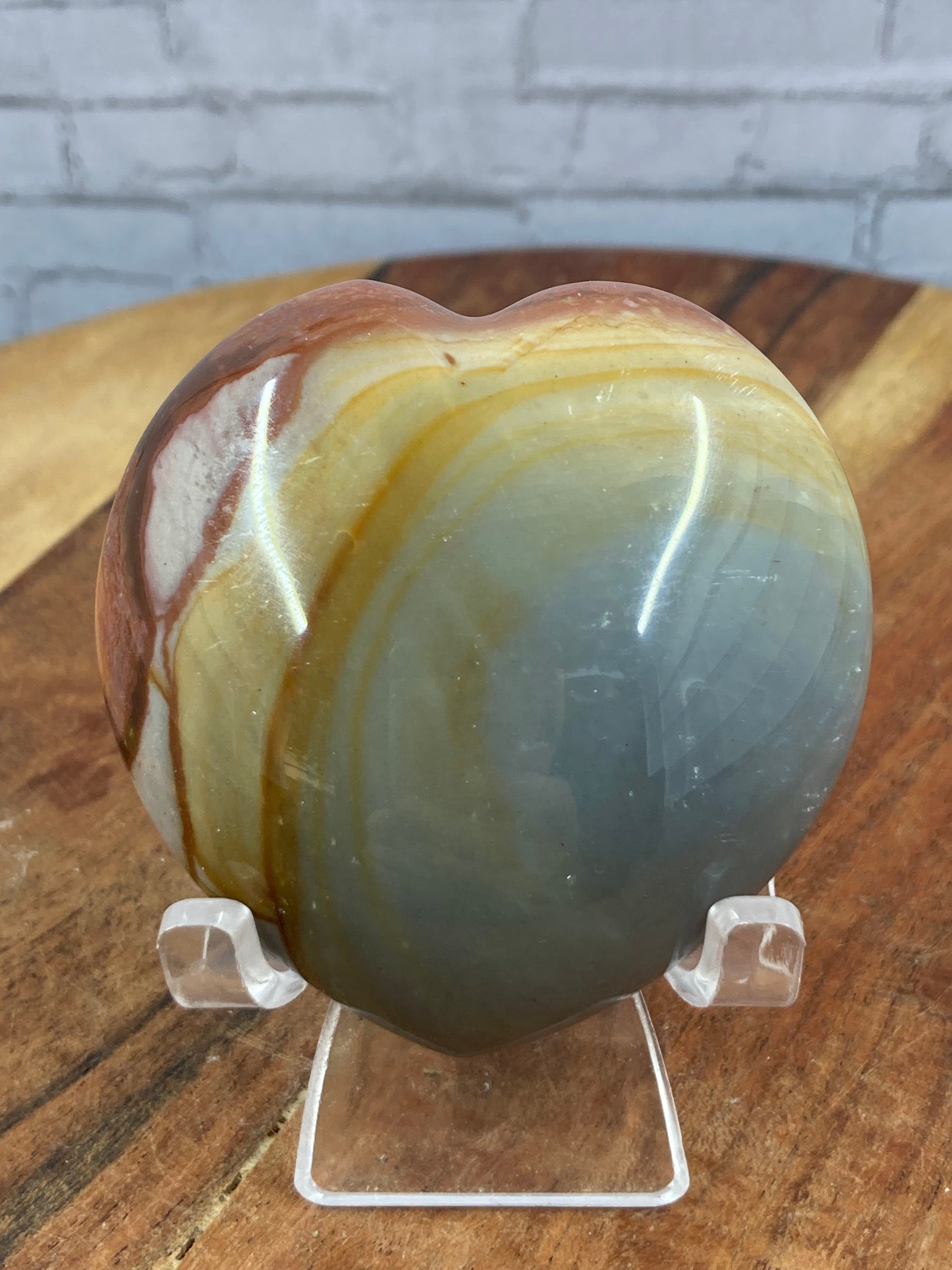 Polychrome Jasper Heart