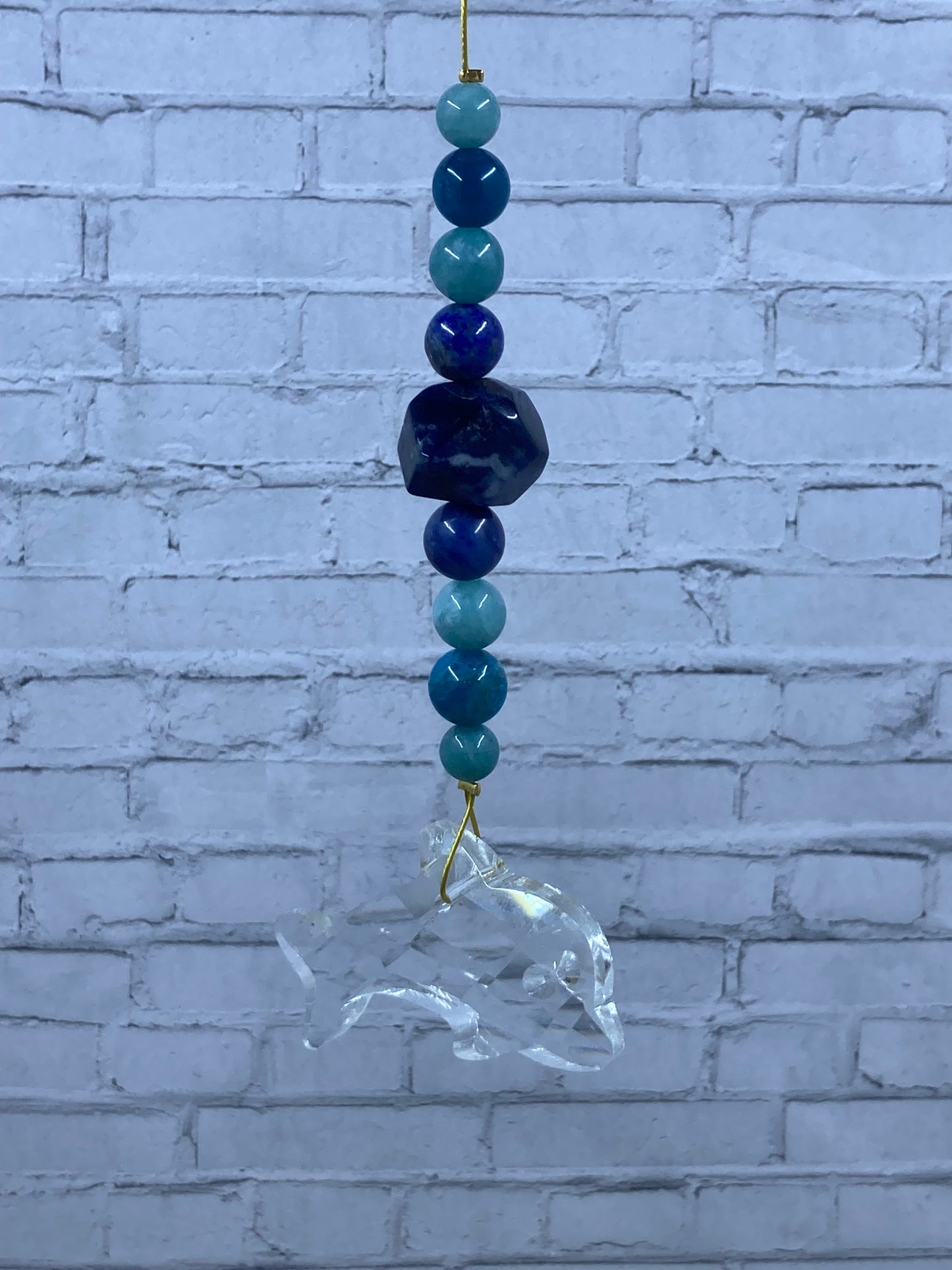 Dolphin Suncatcher Prism Hanger