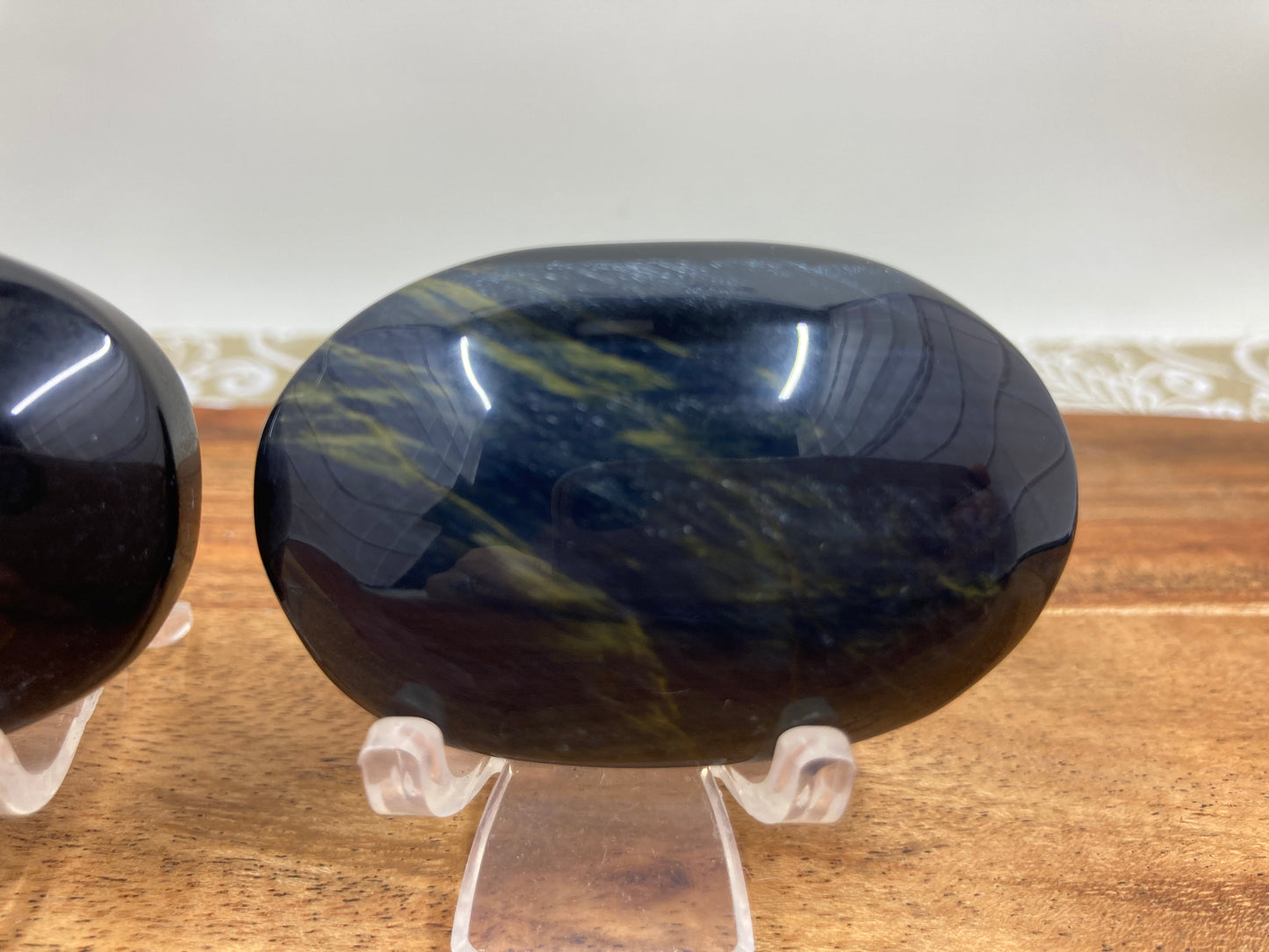 Blue Tigers Eye Palmstones