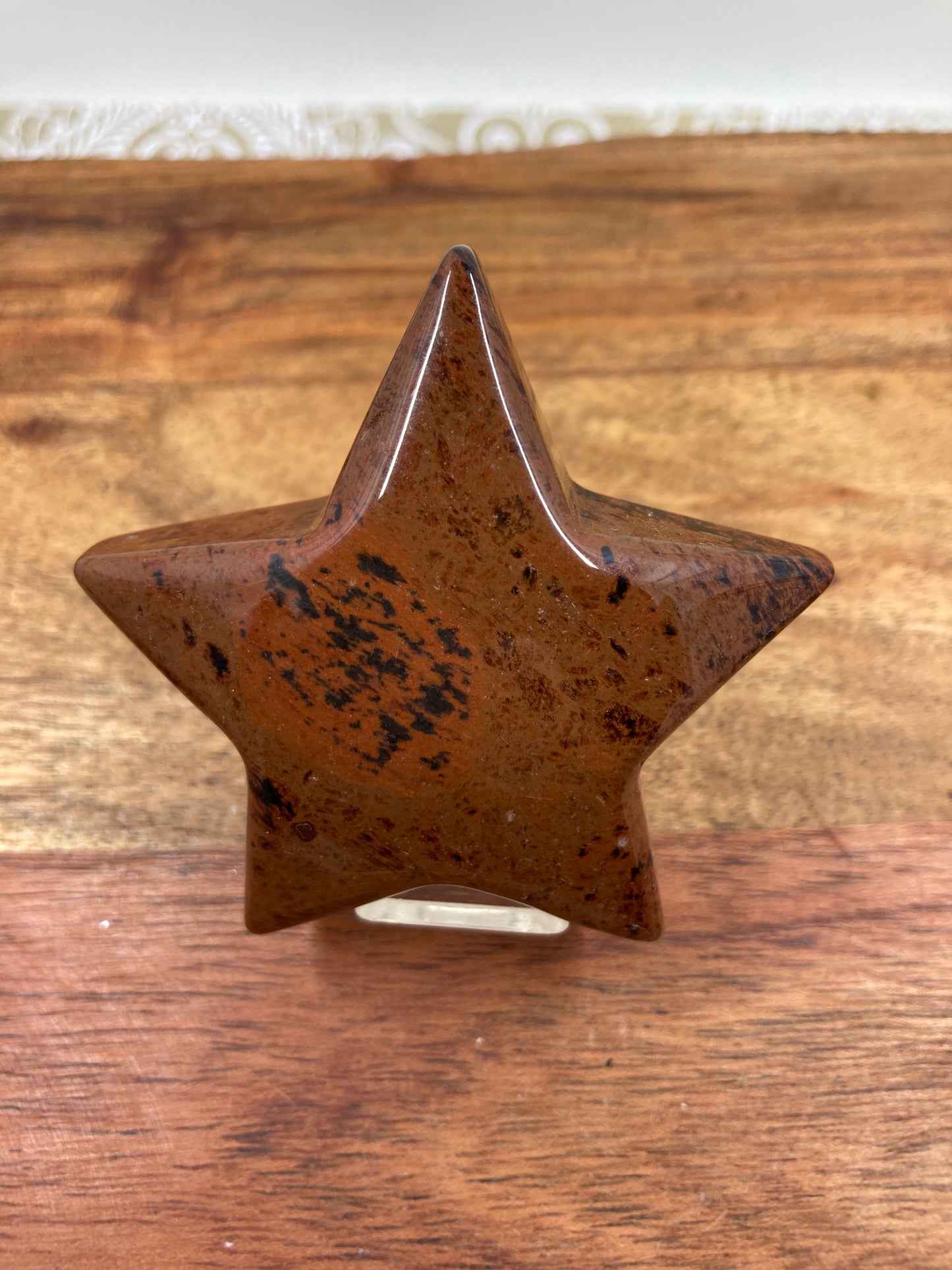 Mahogany Obsidian Star