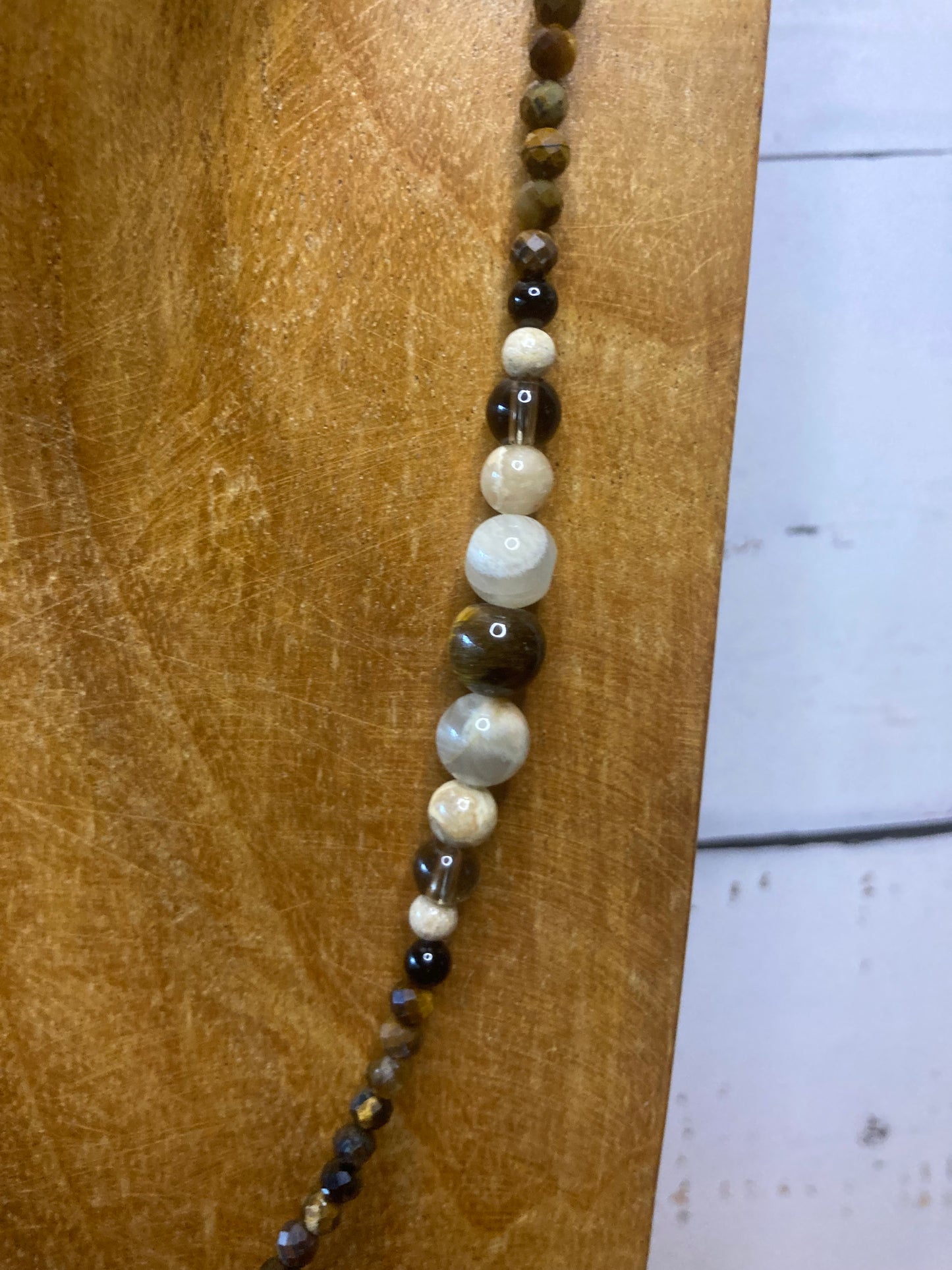 Tigers Eye Merkaba Necklace