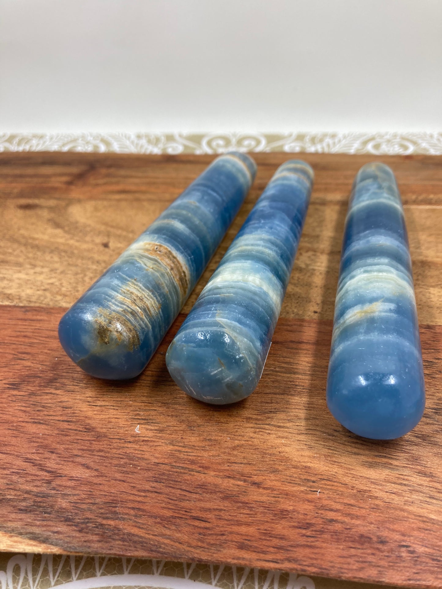 Blue Onyx wands