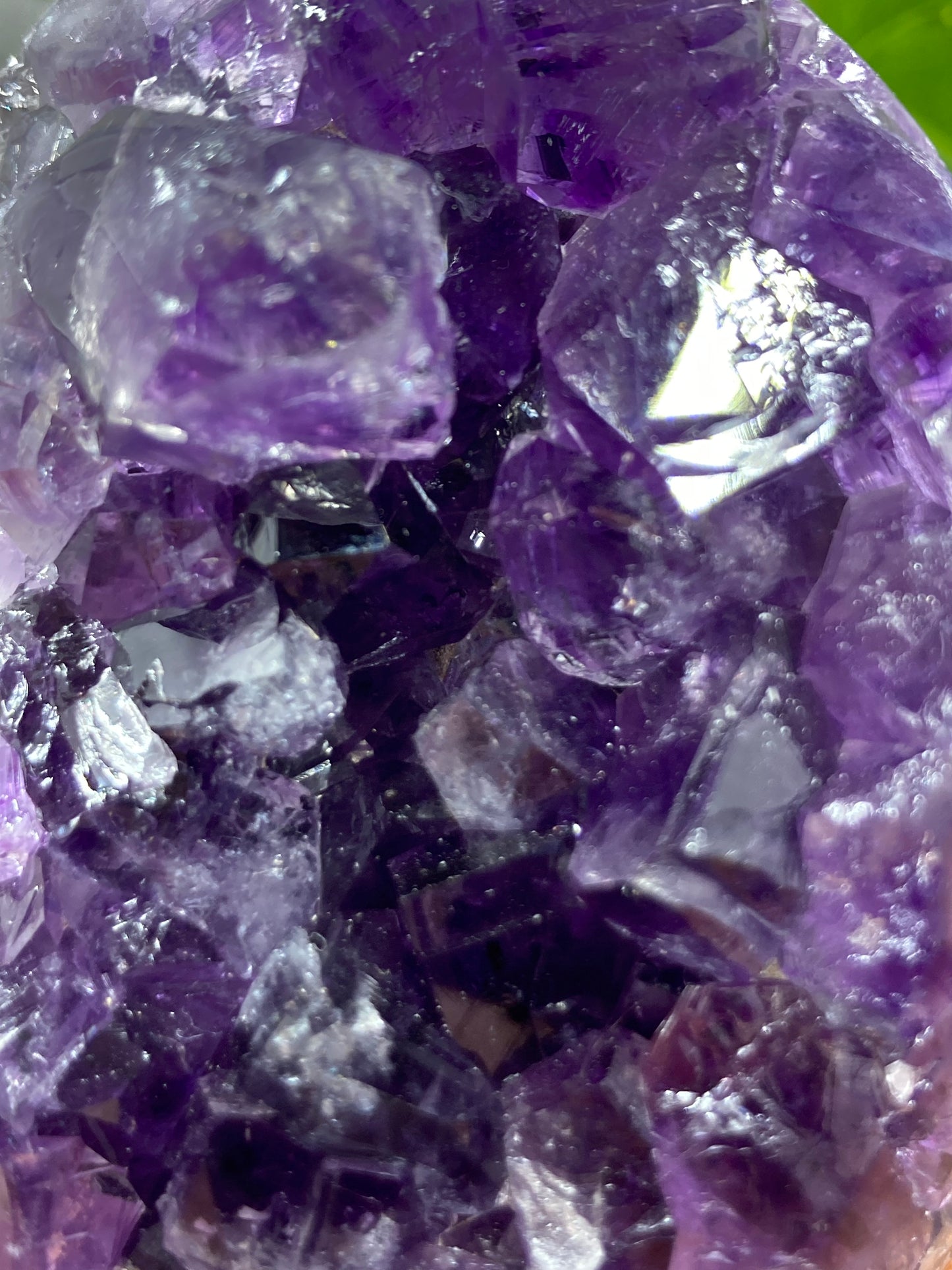 Amethyst Cut Base Cluster