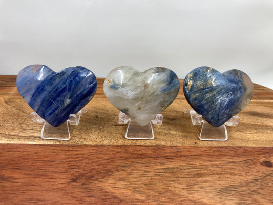 Blue Kyanite Heart