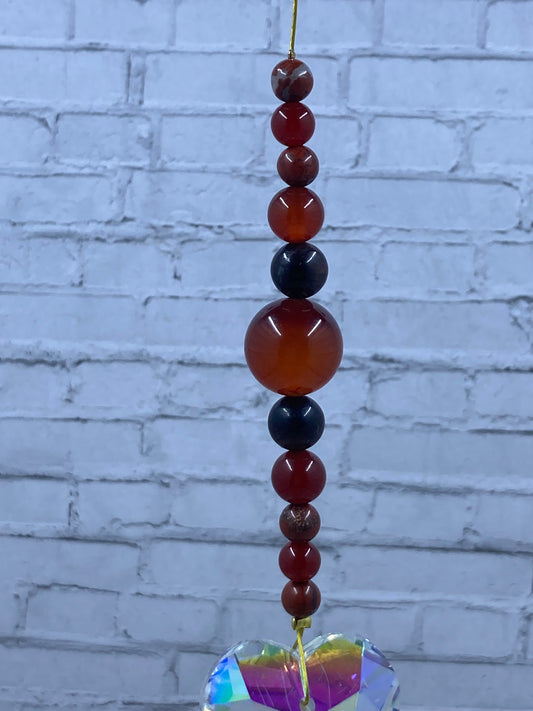 Heart Suncatcher Prism Hanger