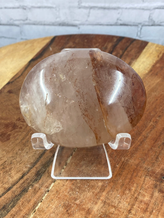Fire Quartz Palmstone