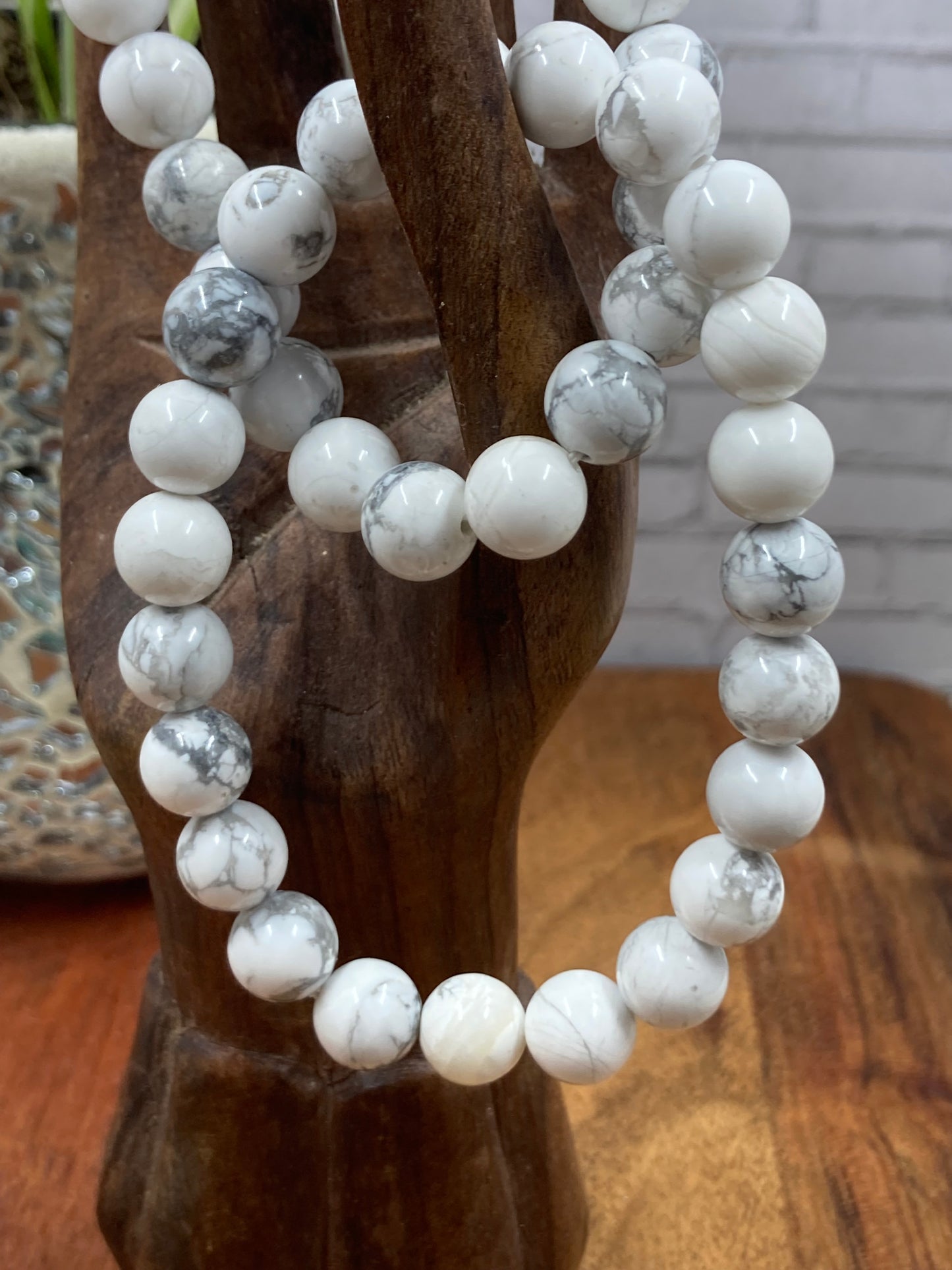 White Howlite Bracelet