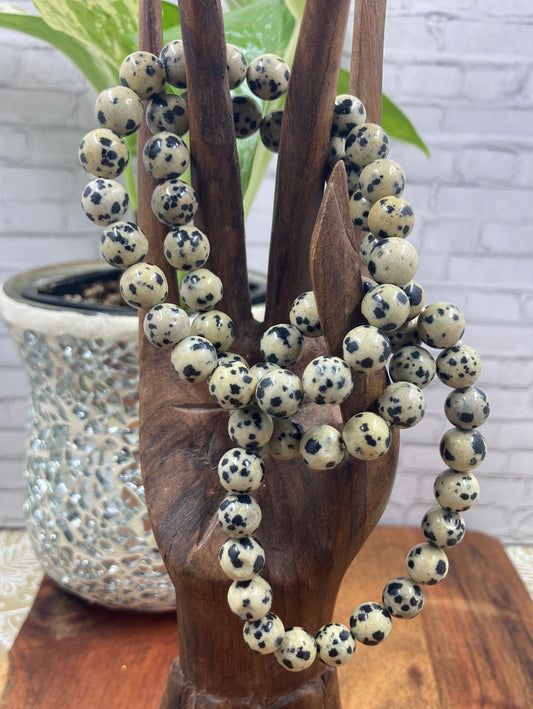 Dalmatian Agate Bracelets