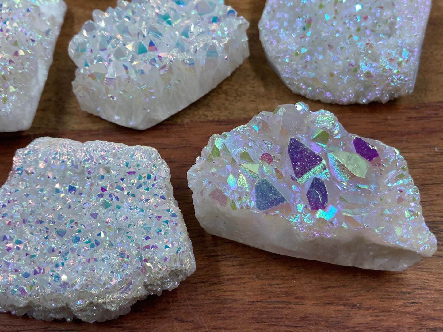 Angel Aura Quartz Cluster