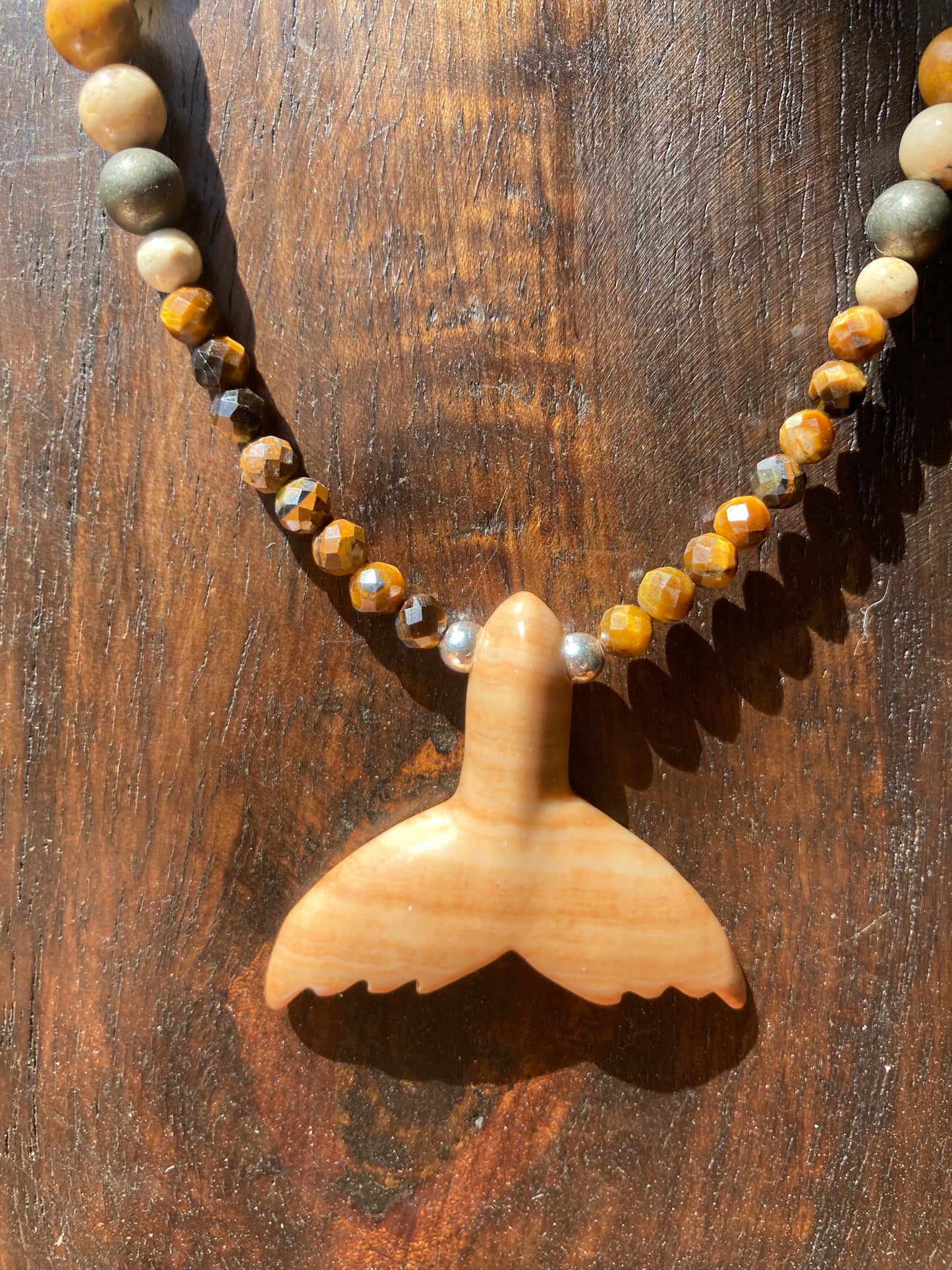 Mookaite Whaletail Necklace