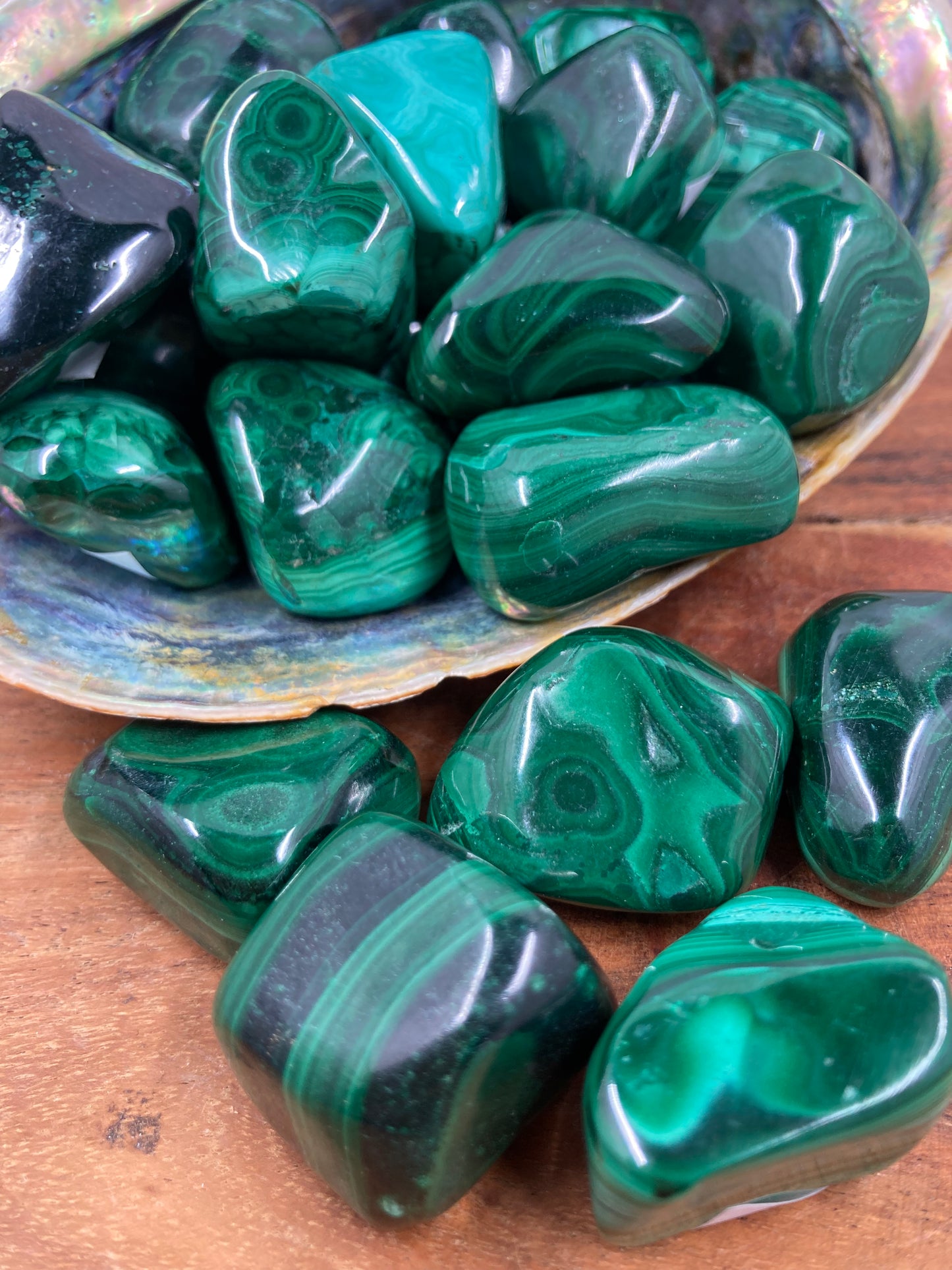 Malachite Tumbles